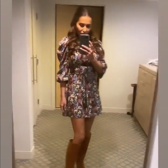 Zara Dresses & Skirts - ZARA floral dress rare as seen on celebrities